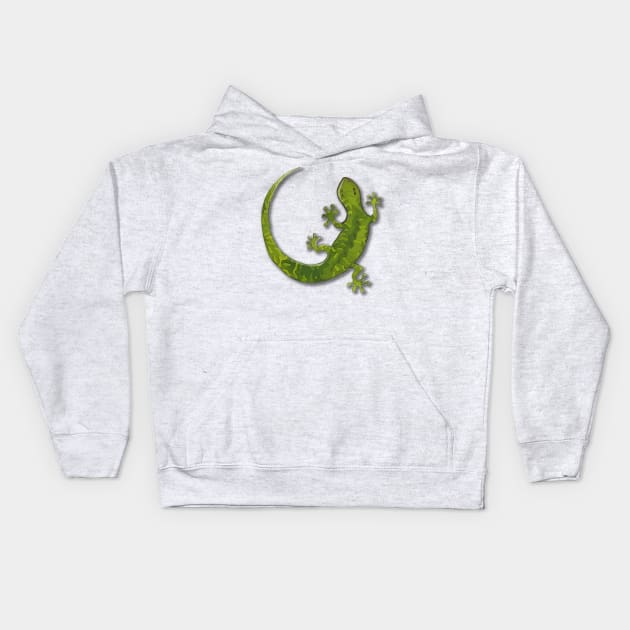 gecko Kids Hoodie by WelshDesigns